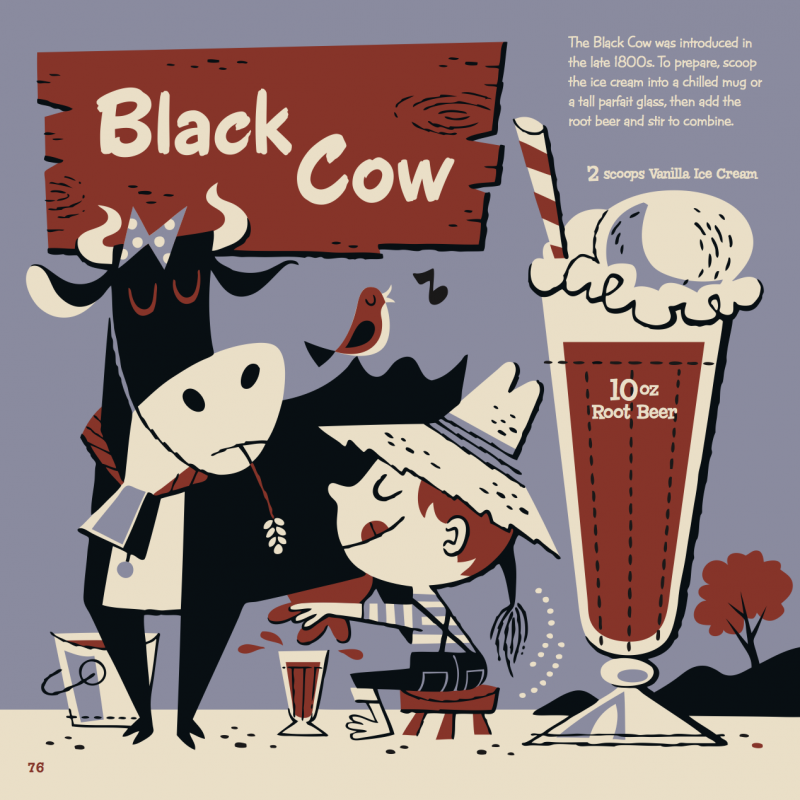 Black Cow Kiddie Cocktail Recipe