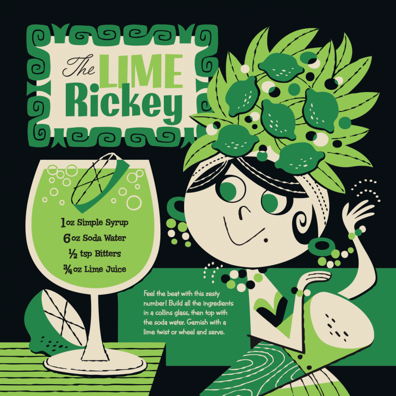 Lime Rickey Kiddie Cocktail Recipe